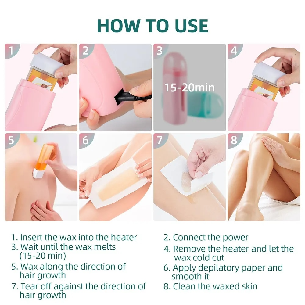 Hair Removal Waxing Kit At Home