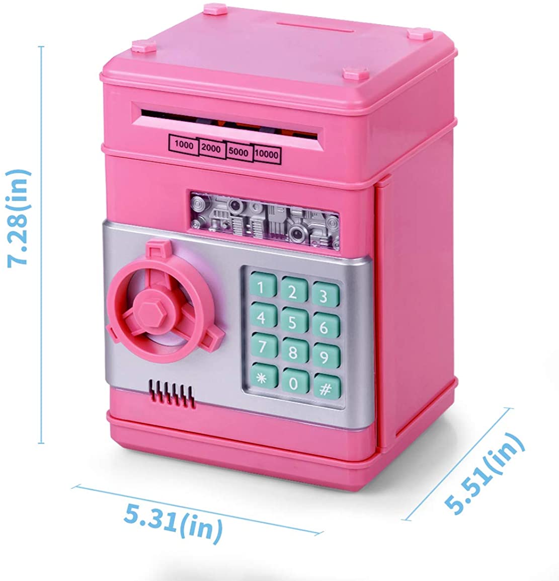 Mini Bank Electronic Piggy - Stay Safety Money For Everyone