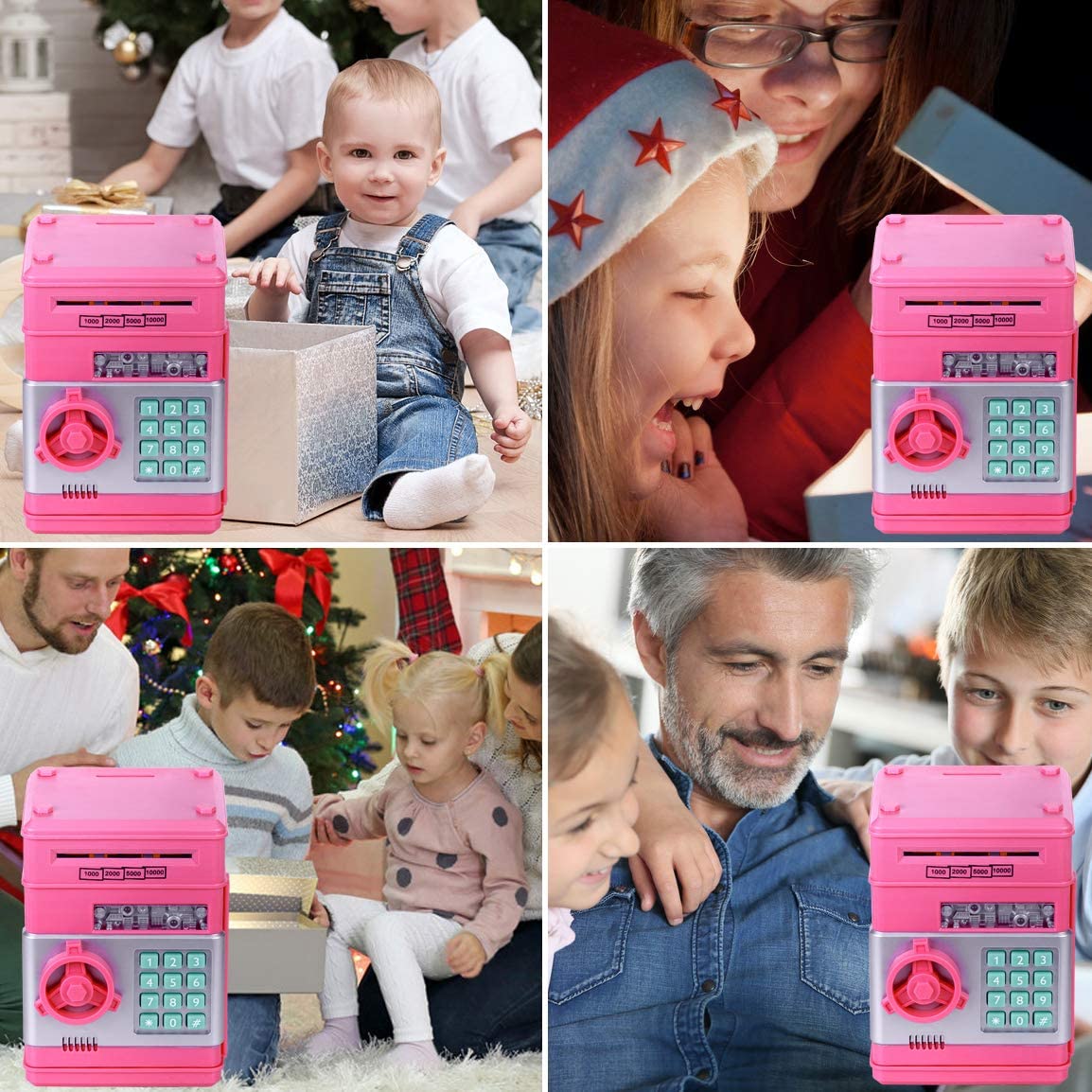 Mini Bank Electronic Piggy - Stay Safety Money For Everyone