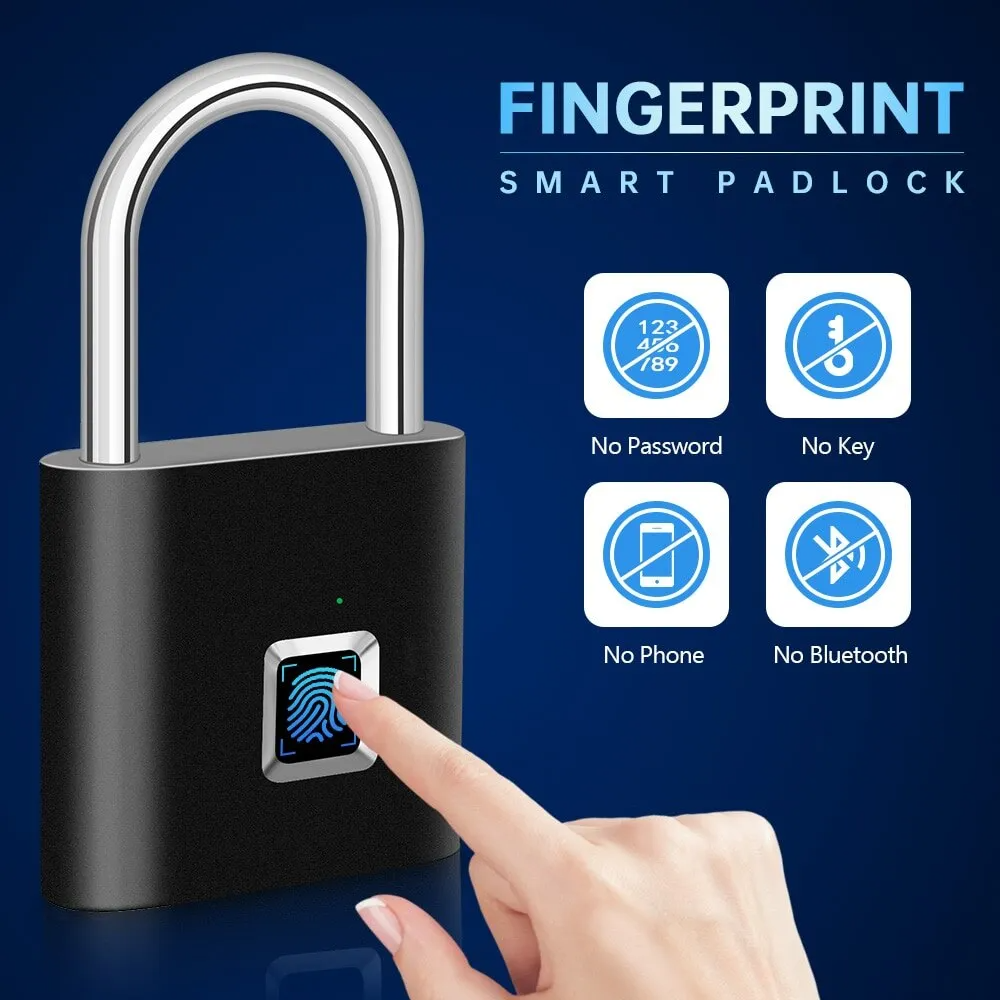 Anti-Theft Smart Lock Fingerprint