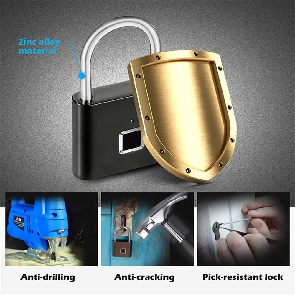 Anti-Theft Smart Lock Fingerprint