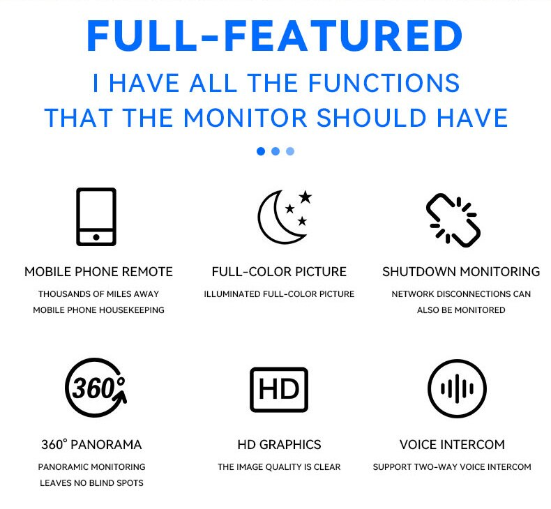 Security Monitor Wifi Camera
