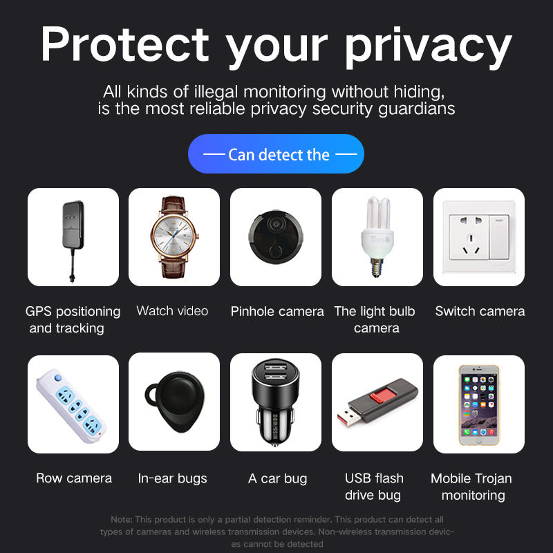 Hidden Camera Detector - Anti-camera Wireless Infrared Detector