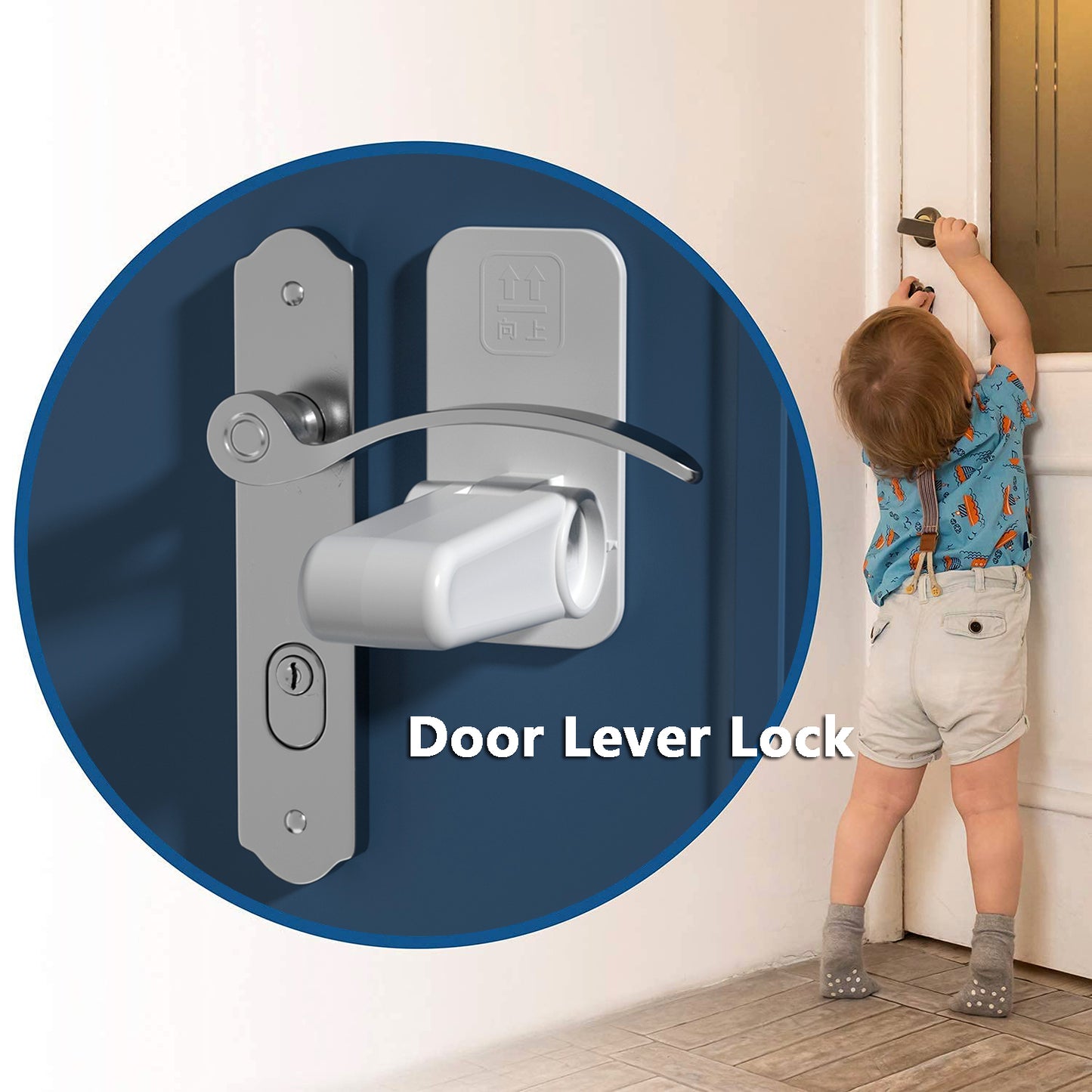 Door Lever Lock Child At Home - Child Safety Door Handle Locks Protect Baby