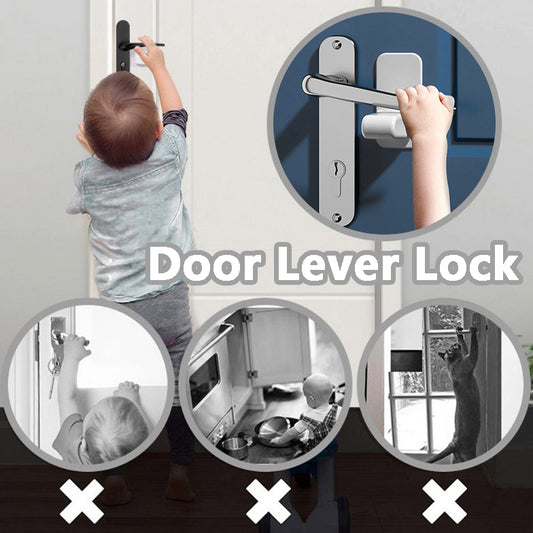 Door Lever Lock Child At Home - Child Safety Door Handle Locks Protect Baby