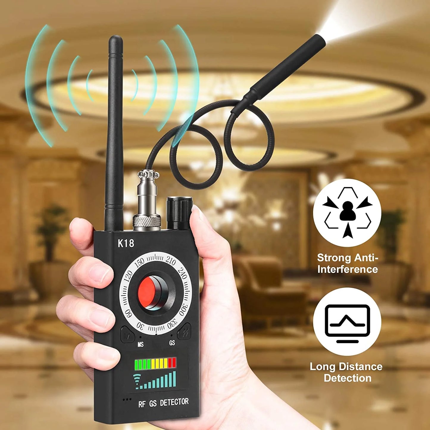 Detector Gps Anti-Tracking Wireless Signal