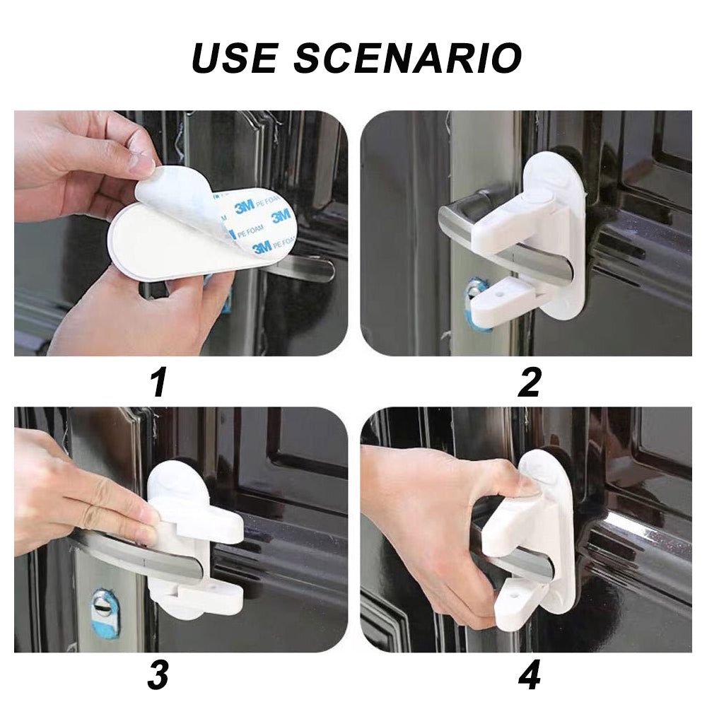 Universal Door Lever Lock - Child Baby Safety Lock