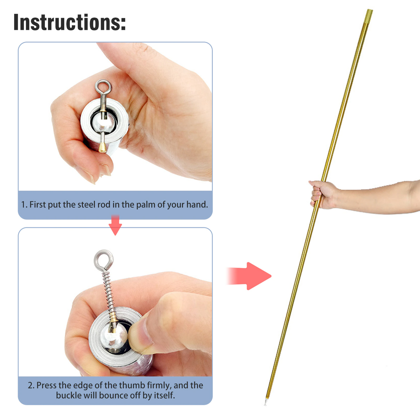 Magic Pocket Staff - Safety Protect Woman Tool