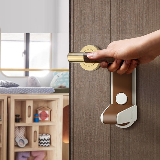 Door Lever Lock - Baby Proofing Door Handle Lock