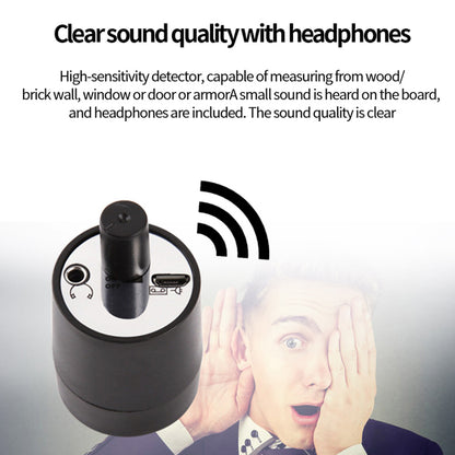 Ear Listen Through Wall Device Eavesdropping Wall